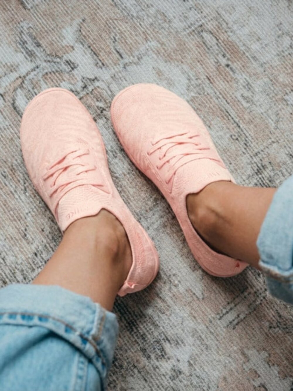 Hike Footwear Comforto Max Ultra-Stretching & Soft Barefoot Shoes: Heavenly Pink